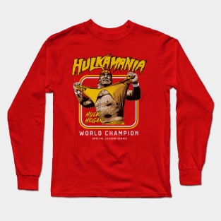 Hulk Hogan Hulkamania Shirt Rip Long Sleeve T-Shirt